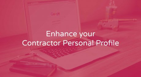 Enhance your Contractor Personal Profile
